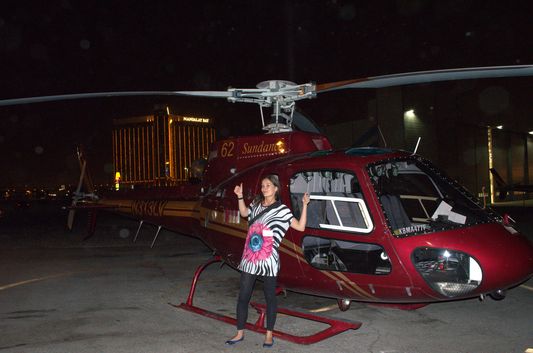 Helicopter ride Las Vegas