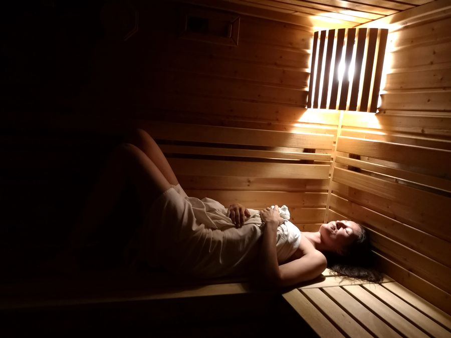 Ranc u Bohiho Novy Tekov finska sauna