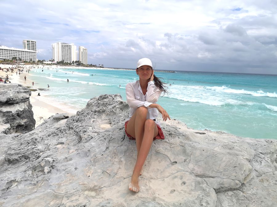vyhlad na Cancun plaz