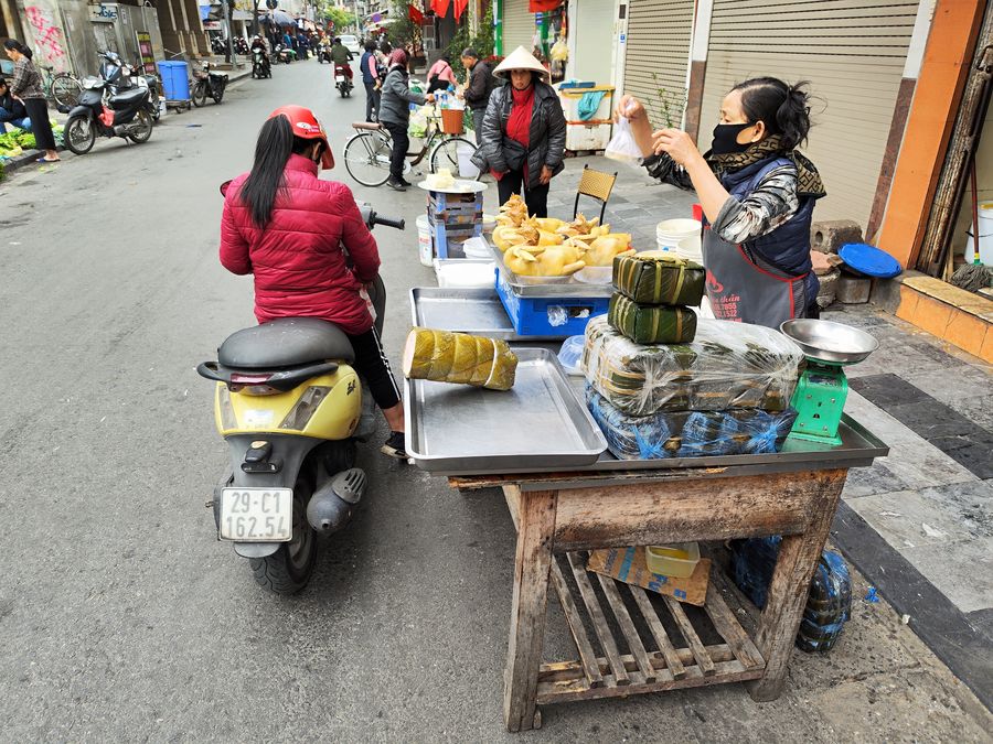 cestovanie vo Vietname predaj na miestnom trhu