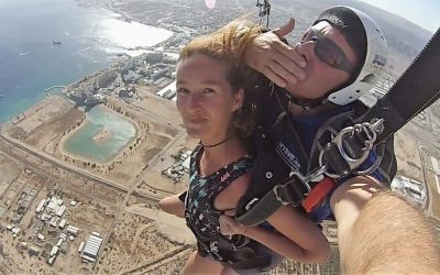 Eilat Skydiving 2