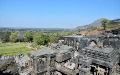 Kailasa Temple UNESCO Ellora Caves On Deccan Odyssey Luxury Train (26)