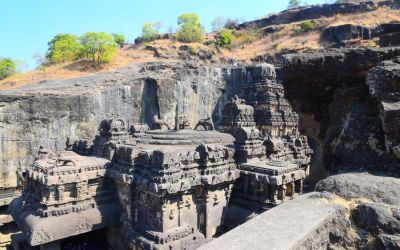 Kailasa Temple UNESCO Ellora Caves On Deccan Odyssey Luxury Train (31)