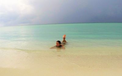 Madivaru Finolhu sandbank Rasdhoo Atoll Maldives