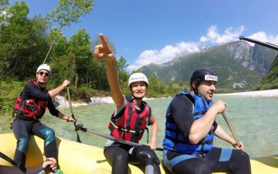rafting Slovenia