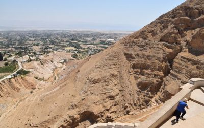 Temptation Mount Jericho West Bank Palestine (85)