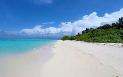 Thoddoo Maldives bikini beach