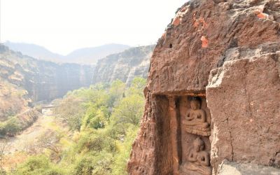 UNESCO Ajanta Caves Deccan Odyssey Luxury Train (53)