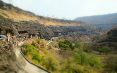 UNESCO Ajanta Caves Deccan Odyssey Luxury Train (55)