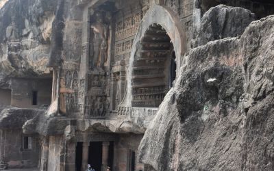 UNESCO Ajanta Caves Deccan Odyssey Luxury Train (56)