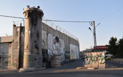 Graffiti Separation Wall Bethlehem West Bank Palestine (36)