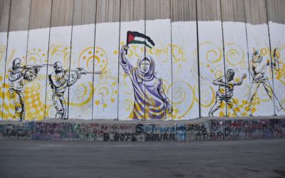 Graffiti Separation Wall Bethlehem West Bank Palestine (41)