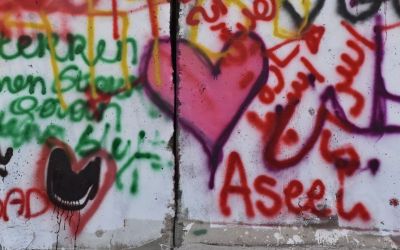 Graffiti Separation Wall Bethlehem West Bank Palestine (46)