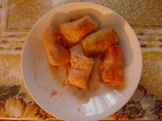 holubky - traditional Slovak meal