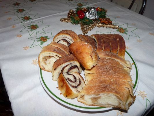 Christmas cakes in East Slovakia