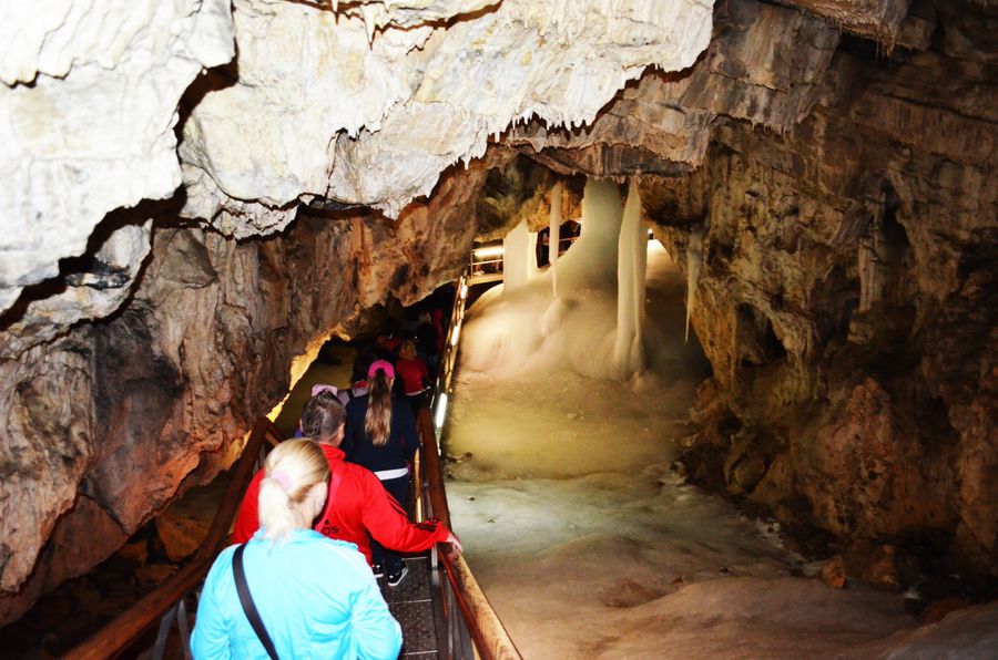 Demanovska ice cave Slovakia