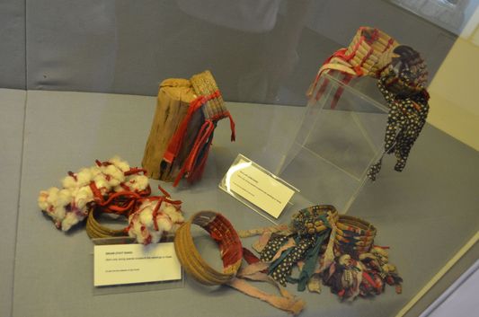 indigenous tribe jewelry in Palawan Heritage Museum in Puerto Princesa