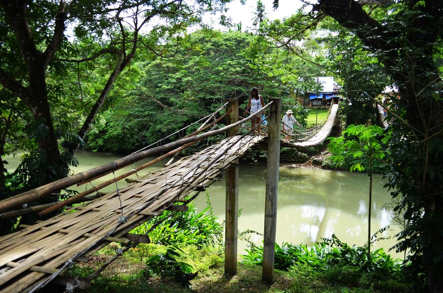 Hanging bridge Bohol