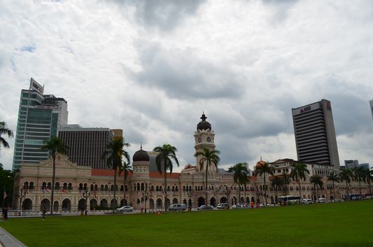 Sultan Abdul Saman Building from Merdeka Square in Kuala Lumpur