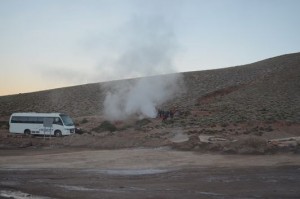 the first fumarola we saw in The Tatio Geysers