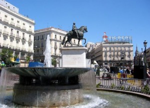centre of Madrid
