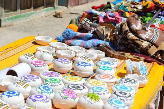 salt handicrafts in Colchani village
