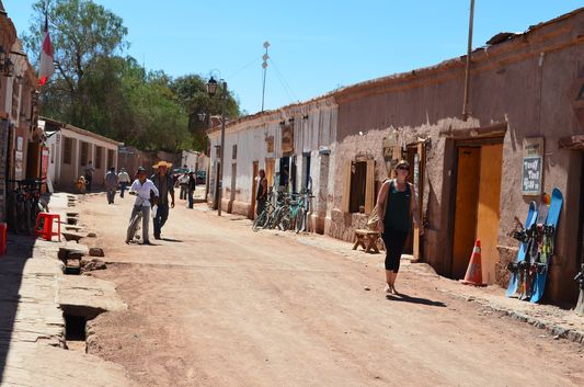 streets of San Pedro de Atacama