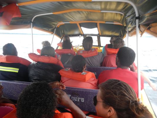 boat trip between Changuinola and Bocas del Toro