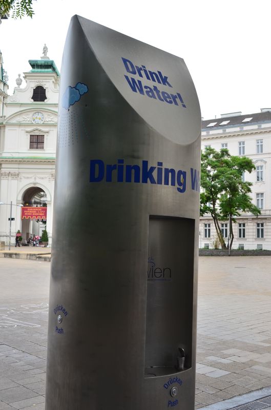 free drinking water in Vienna