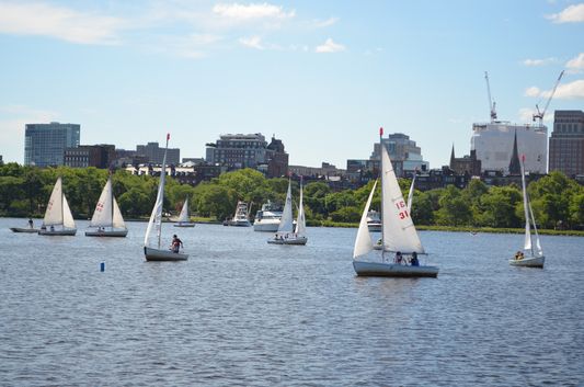 sailing boats in Boston