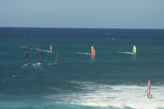 Hookipa windsurfing