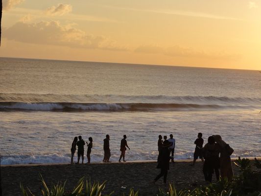 a Bali beach