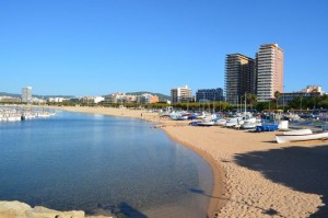 Palamos beach