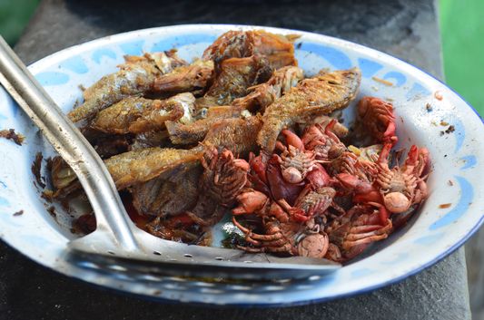 traditional Tarija sea food and fish