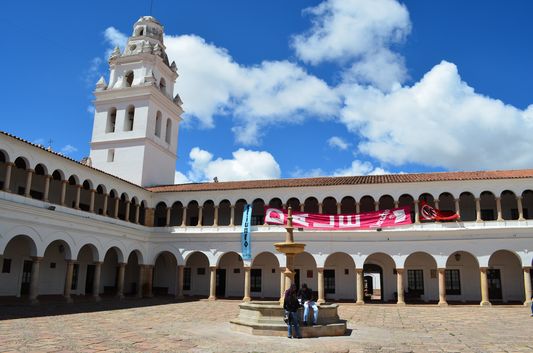 white Faculty of Law in Sucre