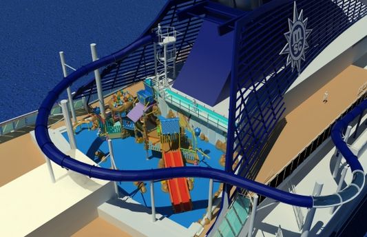 MSC Preziosa waterslide