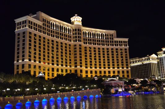 the Bellagio casino in Las Vegas