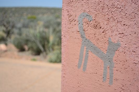 Native American signs at Grand Canyon