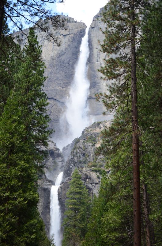 Yosemite Falls close-up