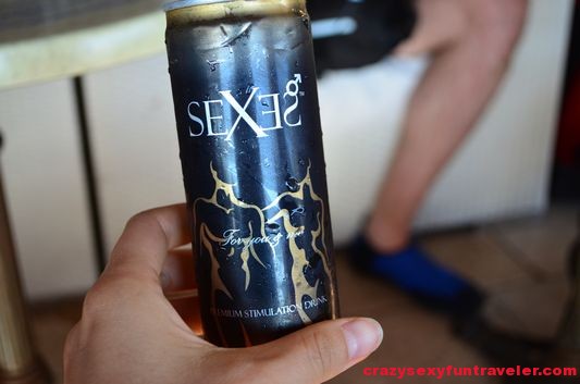 Sexes energy drink we had in Cafe Teater in Piran