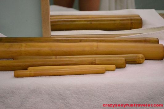 bamboo sticks for the massage