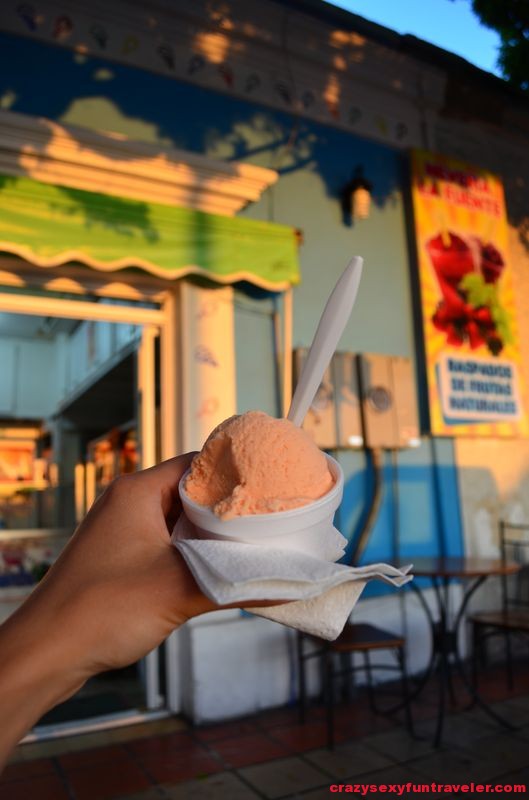 La Fuente ice cream La Paz
