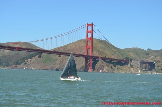 getting closer to the Golden Gate Bridge