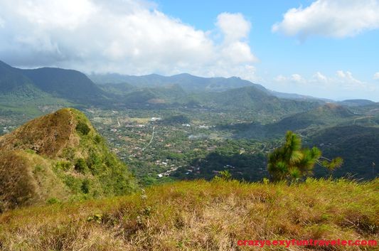 view from Cariguana El Valle de Anton