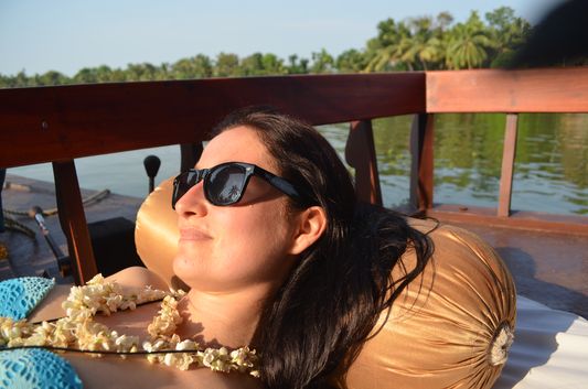 Kerala Backwaters houseboat from Kollam to Alleppey Lake & Lagoons (109)