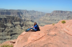 at Highpoint Hike Grand Canyon West Rim