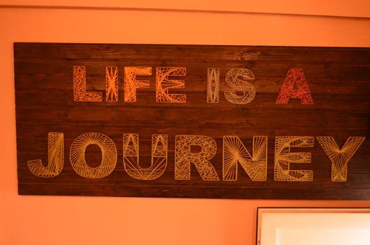 Journey Pub Bucharest Romania - Life is a journey motto