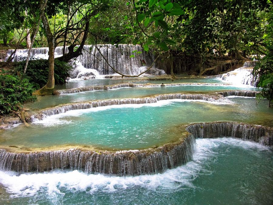 Laos Van Vieng Blue Lagoon