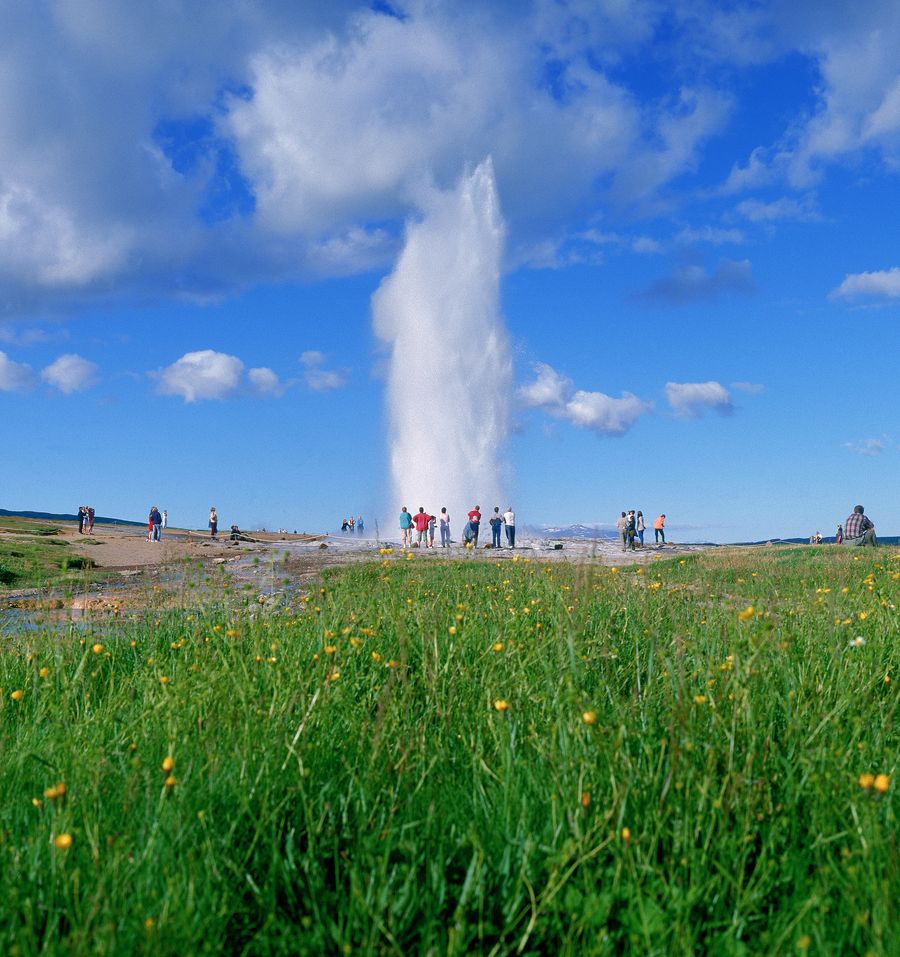 Iceland geyser Strokkur
