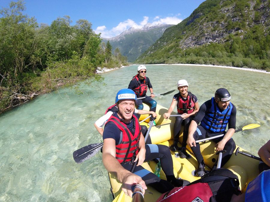 rafting Slovenia